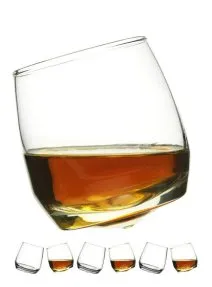 Whiskyglas med rundad botten, 6-pack