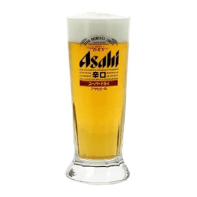 Asahi beer glass 25 cl