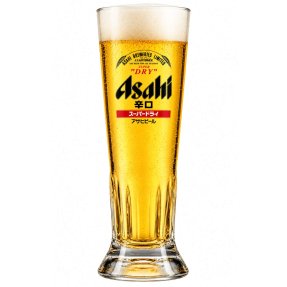 Asahi beer glass 50 cl