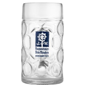 Augustiner Bräu Beer Mug 1 Litre