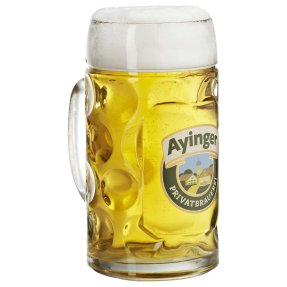 Ayinger beer mug 50 cl