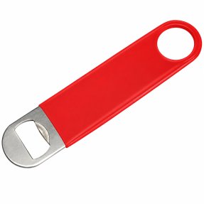 Bottle opener bar blade red