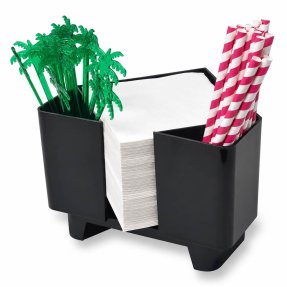 Bar Caddy for corners Black