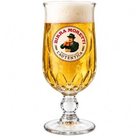 Birra Moretti beer glass 40 cl