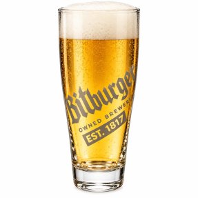 Bitburger beer glass 40 cl