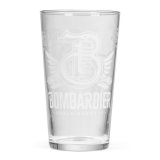 Bombardier beer glass US pint