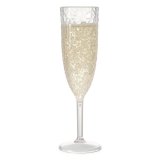 Champagne glass Bubble plastic 22,5 cl