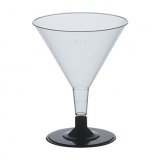 Cocktail glass plastic 10 cl glass clear 20-pack