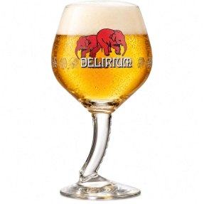 Delirium beer glass