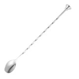 Bar spoon with muddler