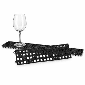 Drip mat build-up plastic 31x9 cm