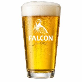 Falcon beer glass 50 cl