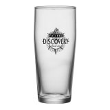 Fullers Discovery half pint beer glass
