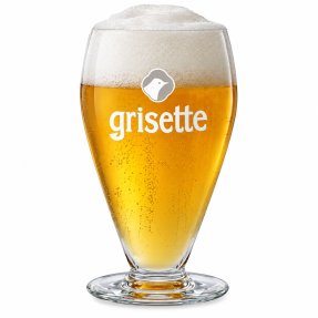 Grisette St feuillien beer glass 25 cl