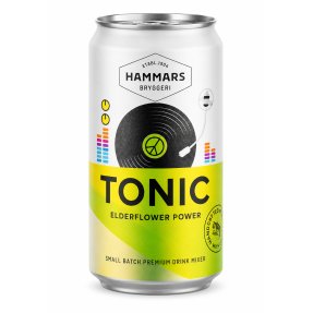 Hammars Tonic elderflower power 25 cl