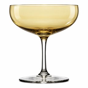 Magnor Happy Champagne glass Yellow Coupe 28 cl