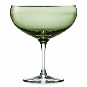 Magnor Happy Champagne glass Green Coupe 28 cl