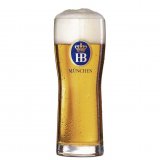 Hofbräu beer glass 40 cl