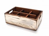 Wooden Box Vit - large