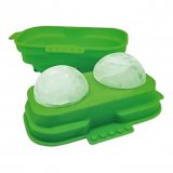 Ice tray for rund iceballs - green