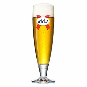 Kronenbourg 1664 beer glass 40 cl