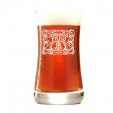 Lindemans Faro beer glass