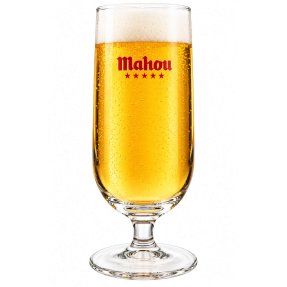 Mahou beer glass 33 cl