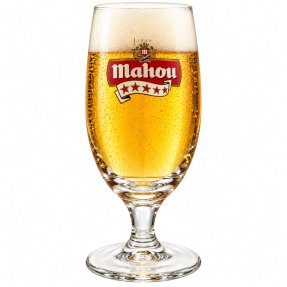 Mahou beer glass 40 cl