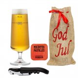 Christmas giftbag Melleruds beer glass 30 cl