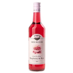 Miss Bloom Raspberry & Rose Syrup – Make Me Blush – 50 cl