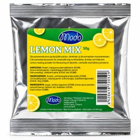 Modo Lemon Mix 50 g – Fresh lemon mix for drinks and baking etc.