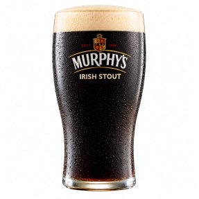 Murphy's Stout beer glass 50 cl