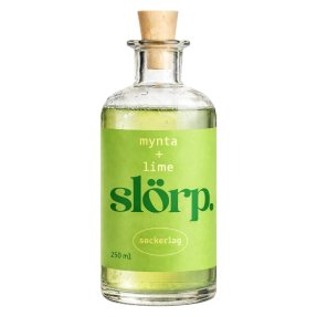 Slörp Sugar Syrup Mint + Lime
