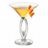 Omega cocktail glass martini glass