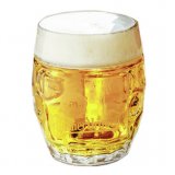 Pilsner Urquell beer mug 50 cl frosted