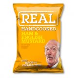 Real Crisps - Ham and english mustard 35 g