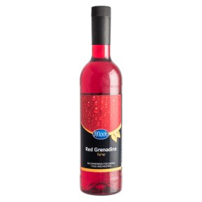 Red grenadine syrup Modo 75 cl PET bottle