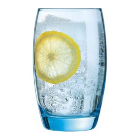 Salto Blue drinking glass Arcoroc 35 cl