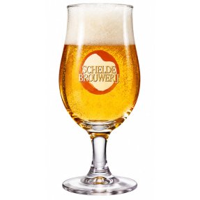 Schelde Brouwerij beer glass 25 cl