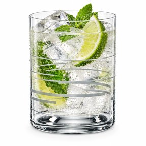 Signature Drinks Tumbler glass Lines 43 cl 2 pcs