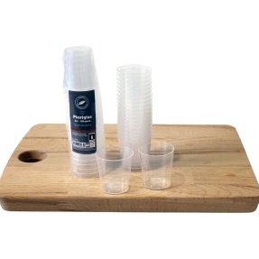 Plastic Shot Glass 3 cl 20-pack