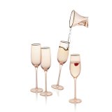 Soft Pink Flute Champagne glass 22 cl 4-pack