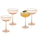 Soft Pink Coupe Champagne glass 23 cl 4-pack