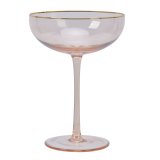 Soft Pink Coupe Champagne glass 23 cl 4-pack