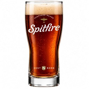 Spitfire beer glass pint