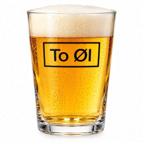 To Øl Bodega beer glass 40 cl