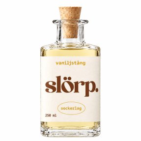 Slörp Sugar Syrup Vanilla bean 25 cl
