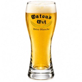Watou´s Wit beer glass 25 cl