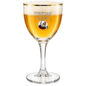 Witkap Pater beer glass