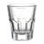Granity shot glass in plastic with 2 and 4 cl marking